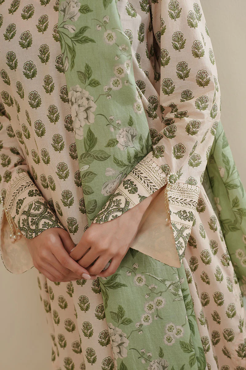 LILY GRACE-3PC PRINTED LAWN SUIT - Image 8