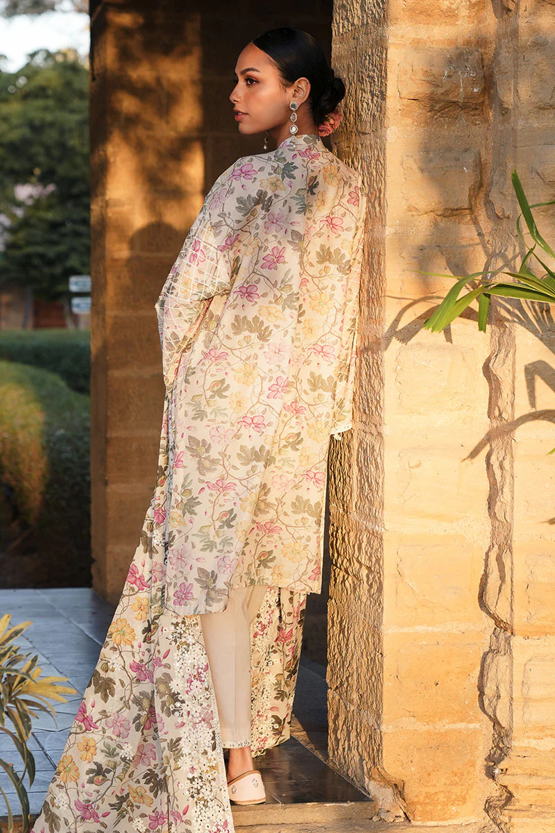 LILY LUX-3 PC PRINTED LAWN SUIT - Image 7