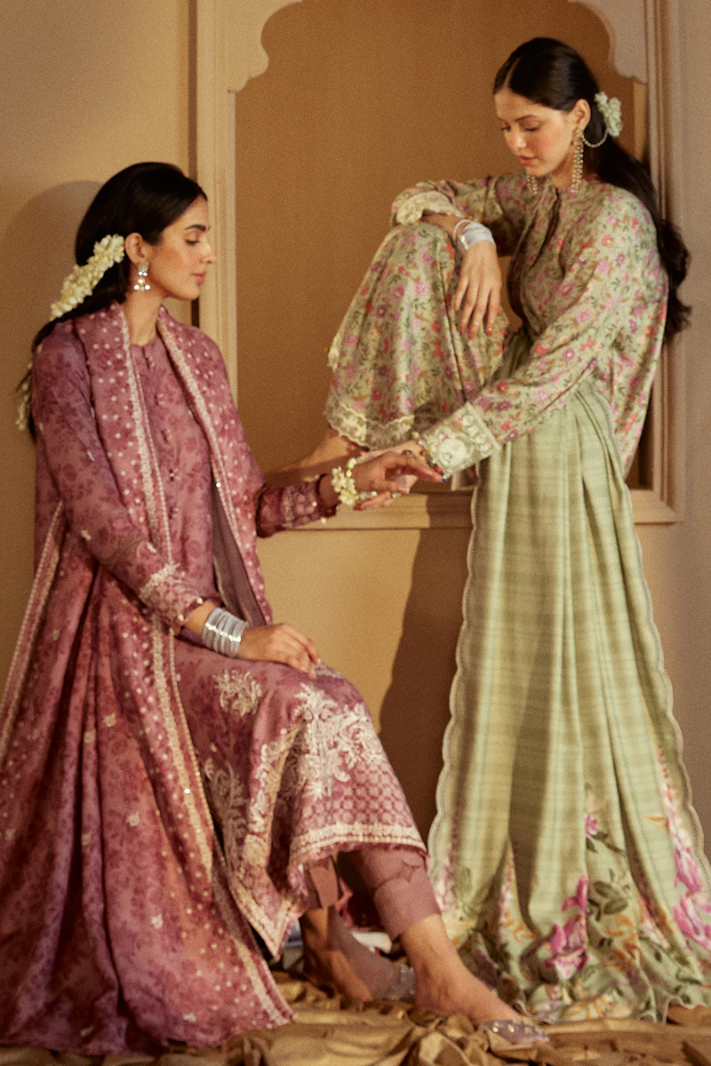 MAUVE DREAM-3 PC MARINA EMBROIDERED SUIT - Image 6