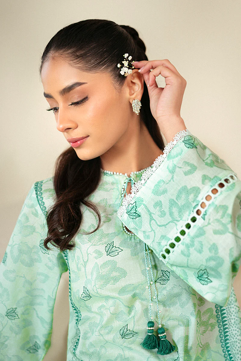 MINTY MEADOW-3 PIECE LAWN SUIT - Image 3