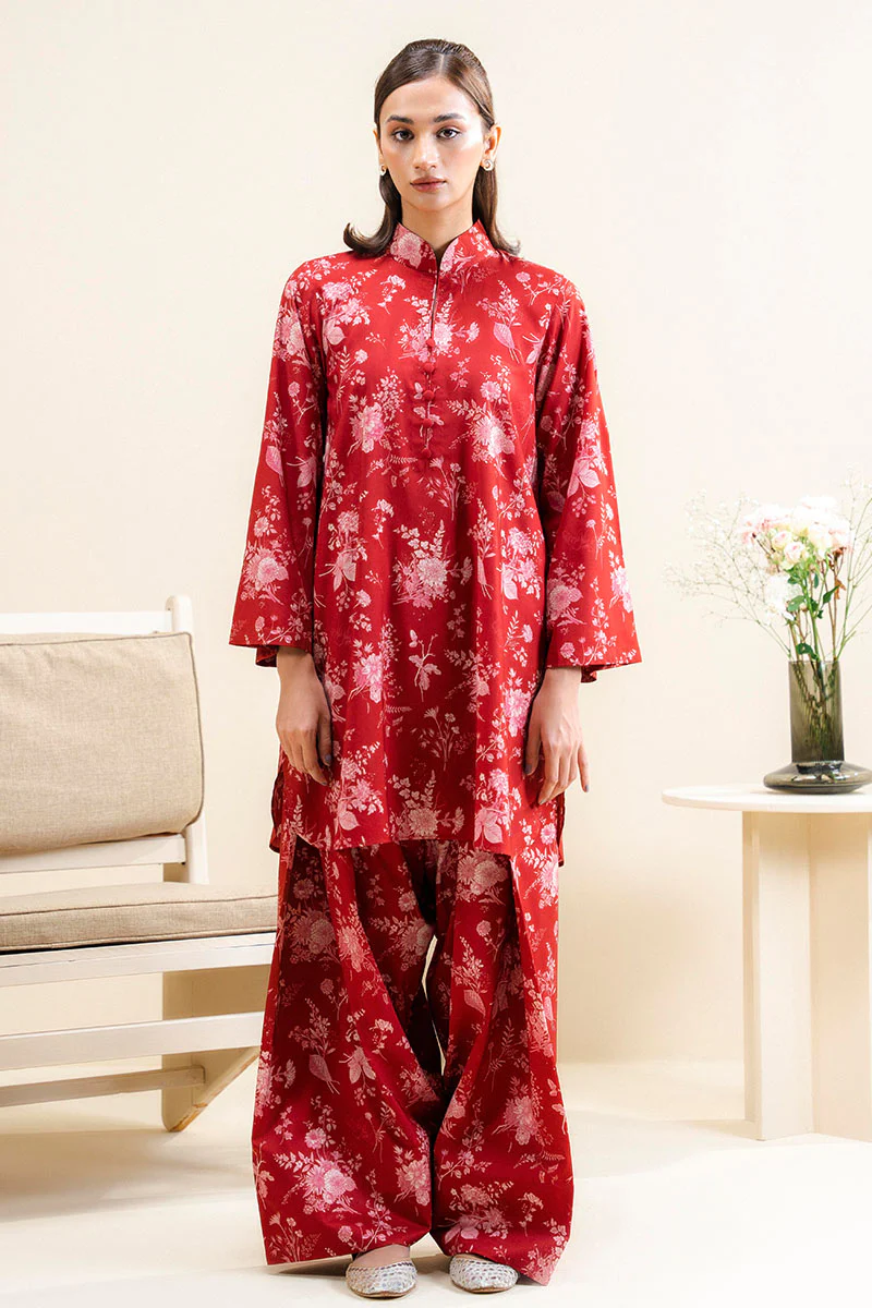 ORNATE GEM-2 PC PRINTED LINEN SUIT - Image 3