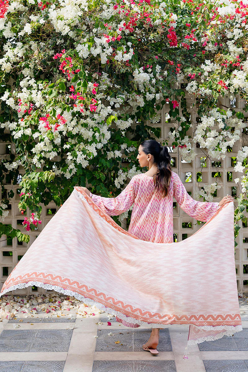 RADIANT CHARM-3PC SATIN PRINTED SUIT - Image 5