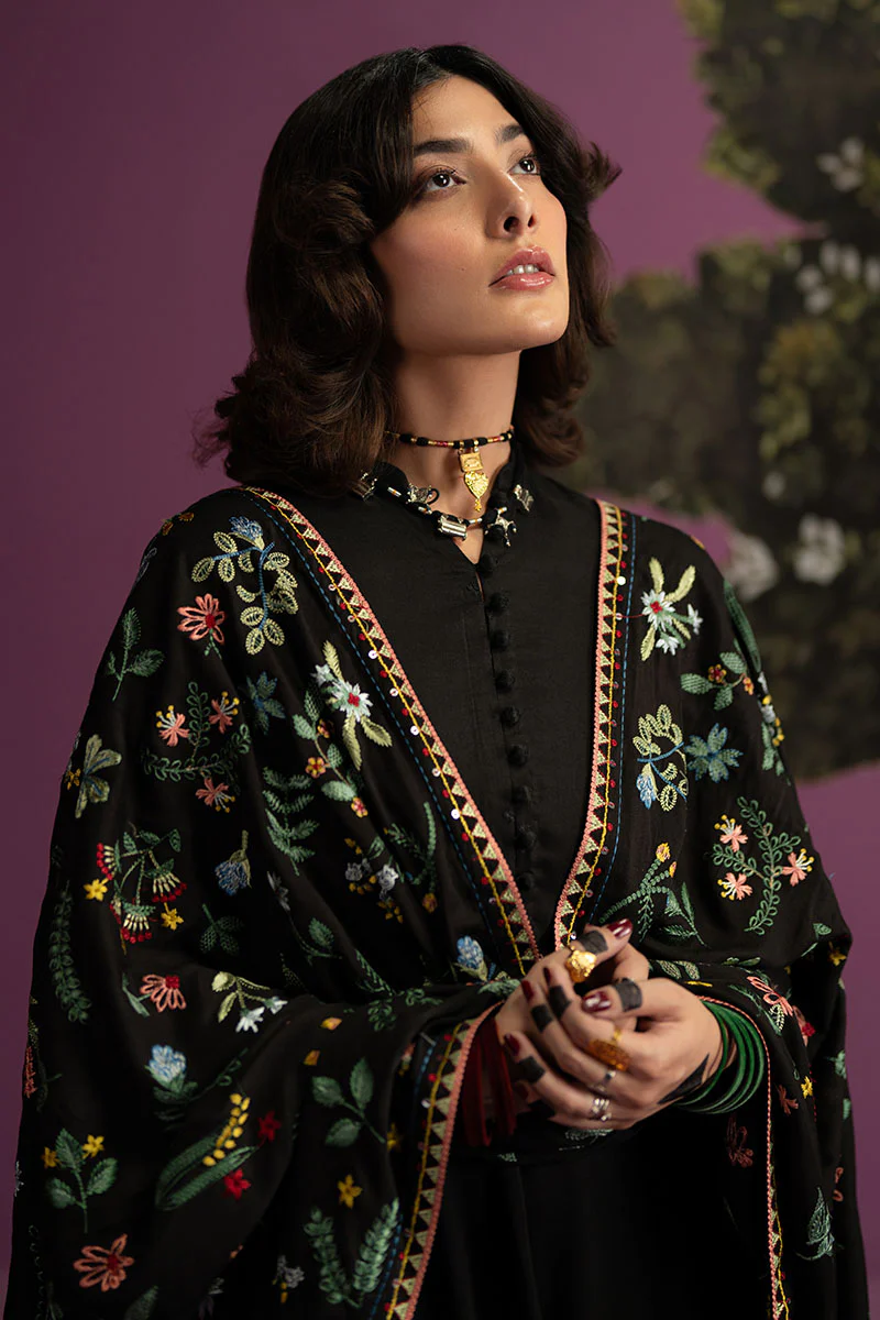 RAVEN HUE-3 PC (SHIRT, TROUSER & DUPATTA) - Image 3