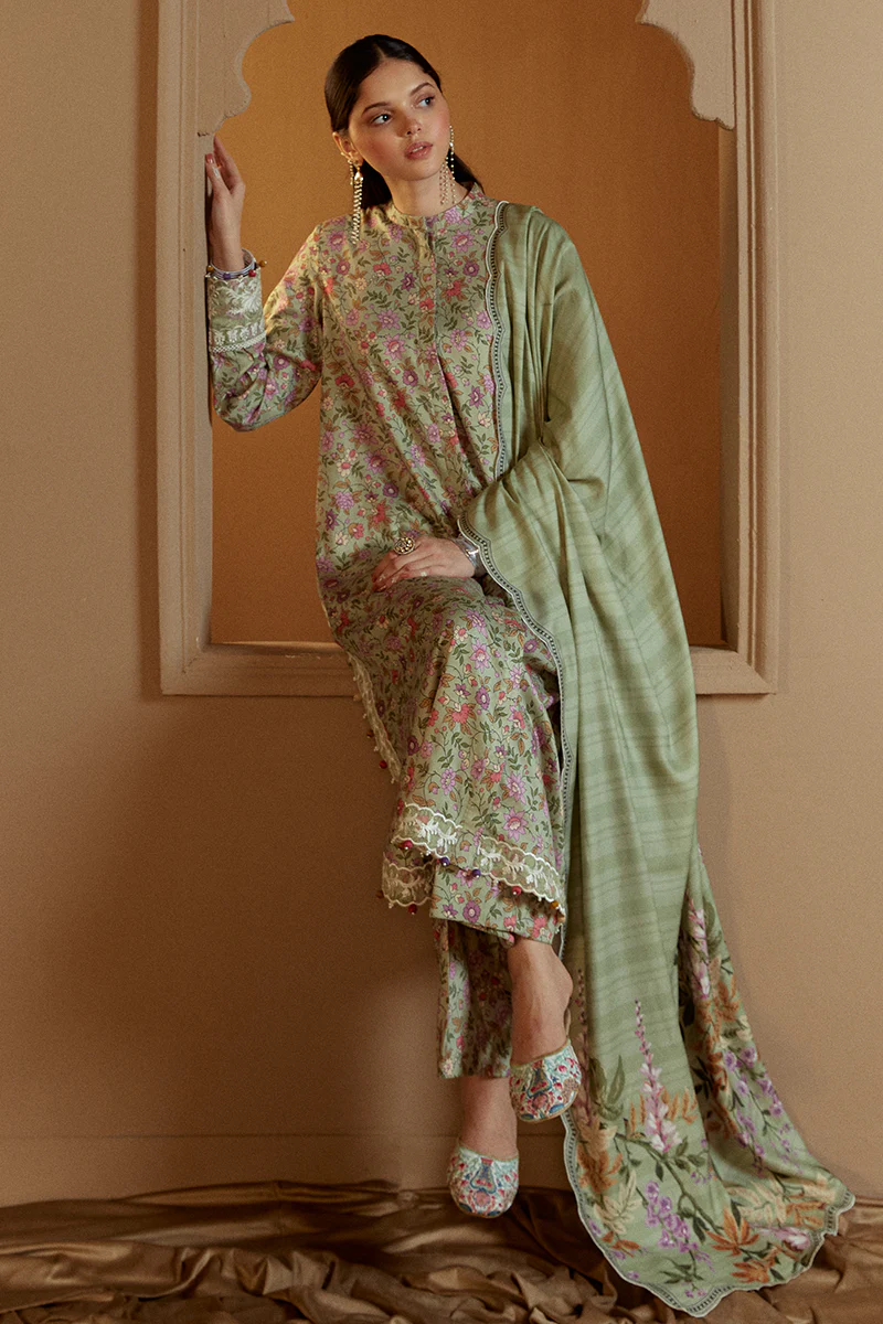 SAGE BLOOM-3 PC MARINA PRINTED SUIT - Image 3