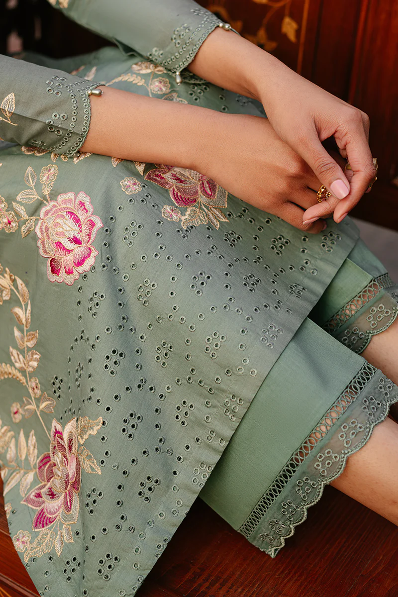 SPARKLING BLISS-3 PIECE EMBROIDERED LAWN SUIT - Image 3