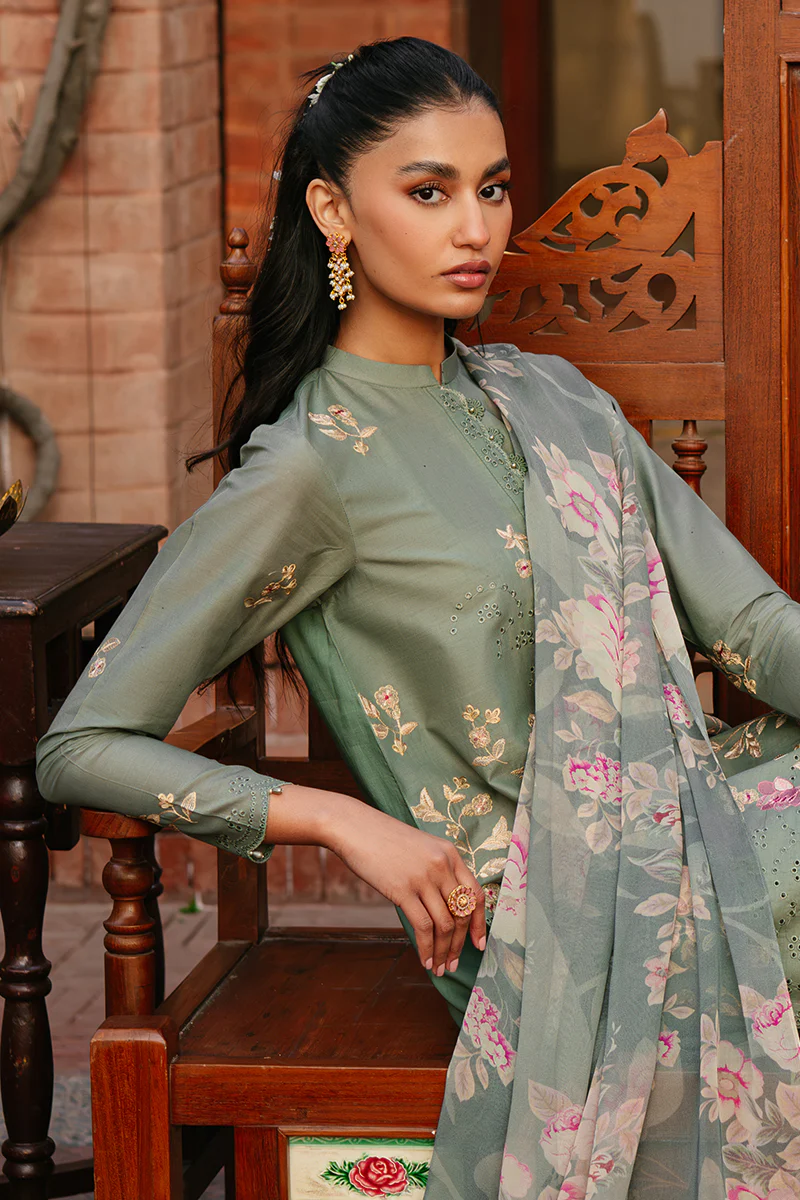 SPARKLING BLISS-3 PIECE EMBROIDERED LAWN SUIT - Image 4