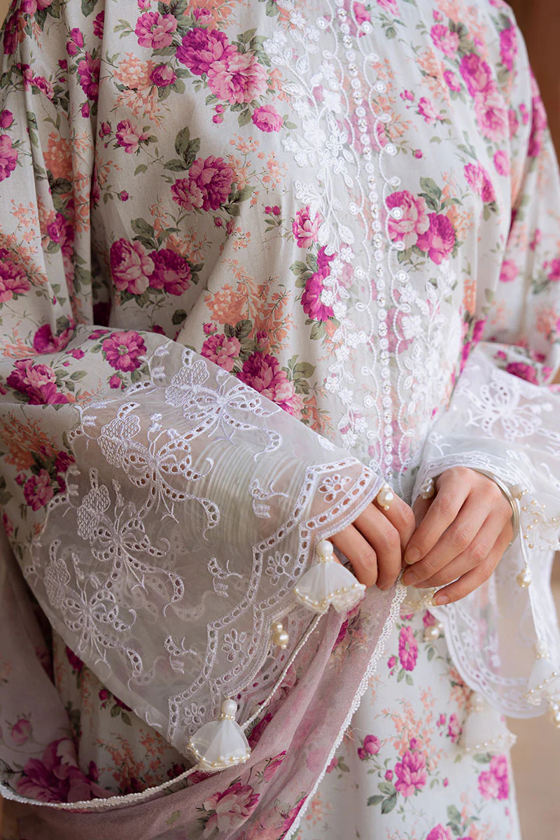 SPARKLING GEM-3PC PRINTED LAWN SUIT - Image 3