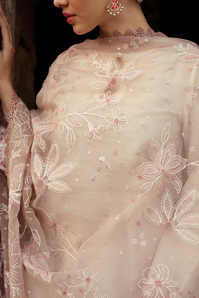 SPECKLE MESH-3 PIECE LAWN EMBROIDERED SUIT - Image 3