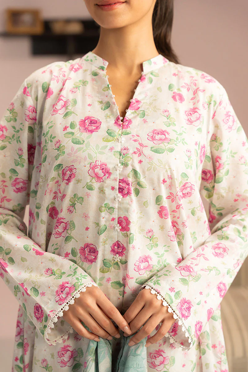 TROPICAL GEM-3PC PRINTED LAWN SUIT - Image 2