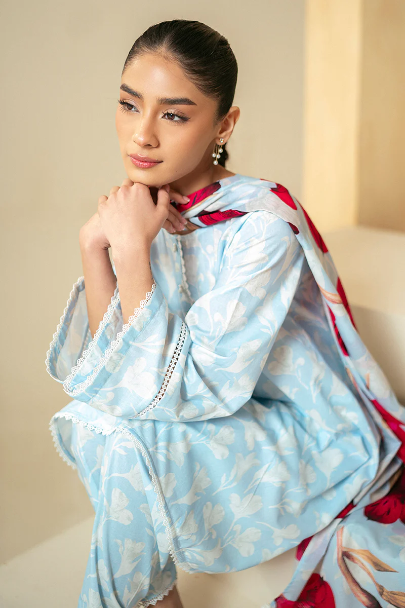 TULIP GLAM-3 PIECE LAWN SUIT - Image 4