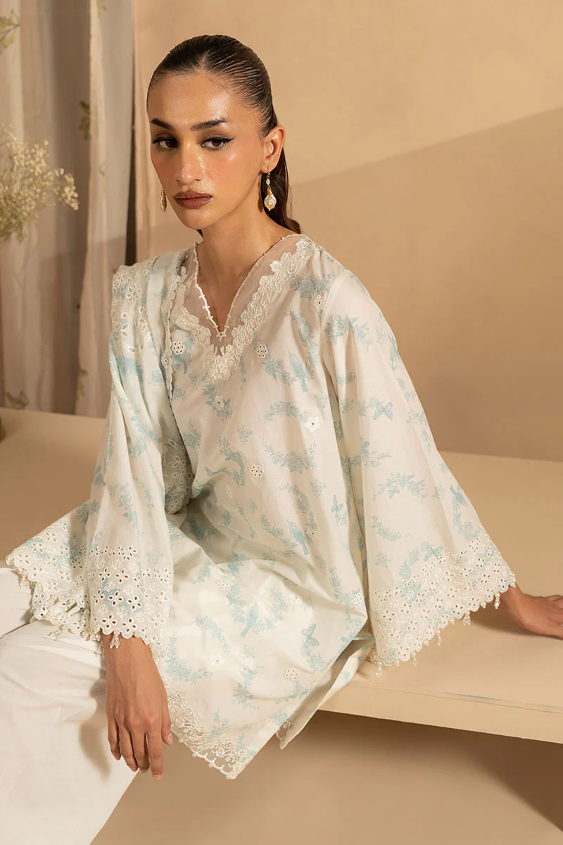 VANILLA ICE- 3PC EMBROIDERED LAWN SUIT - Image 5