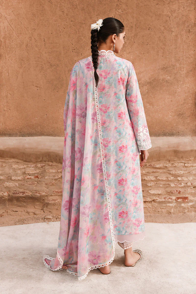 VELVET DUSK-3PC PRINTED & EMBROIDERED LAWN SUIT - Image 5
