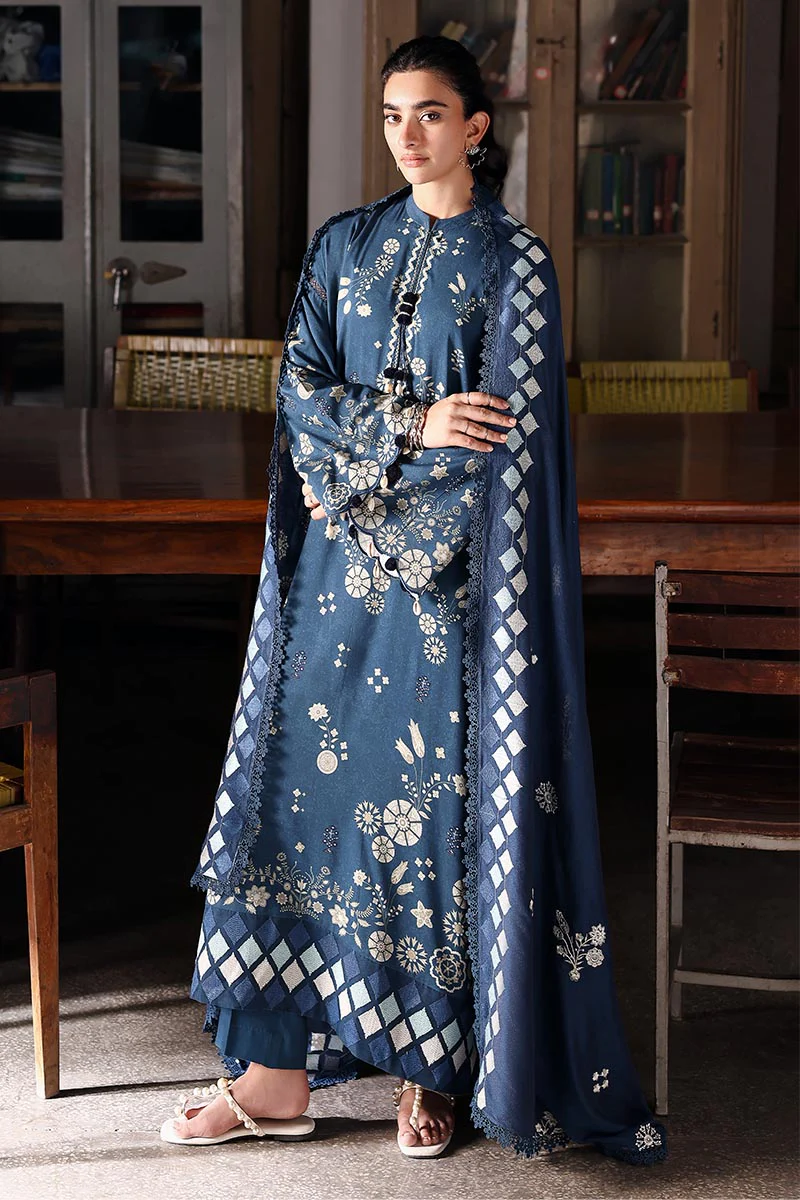 DREAMY DUNE-3PC LINEN PRINTED SUIT - Image 4