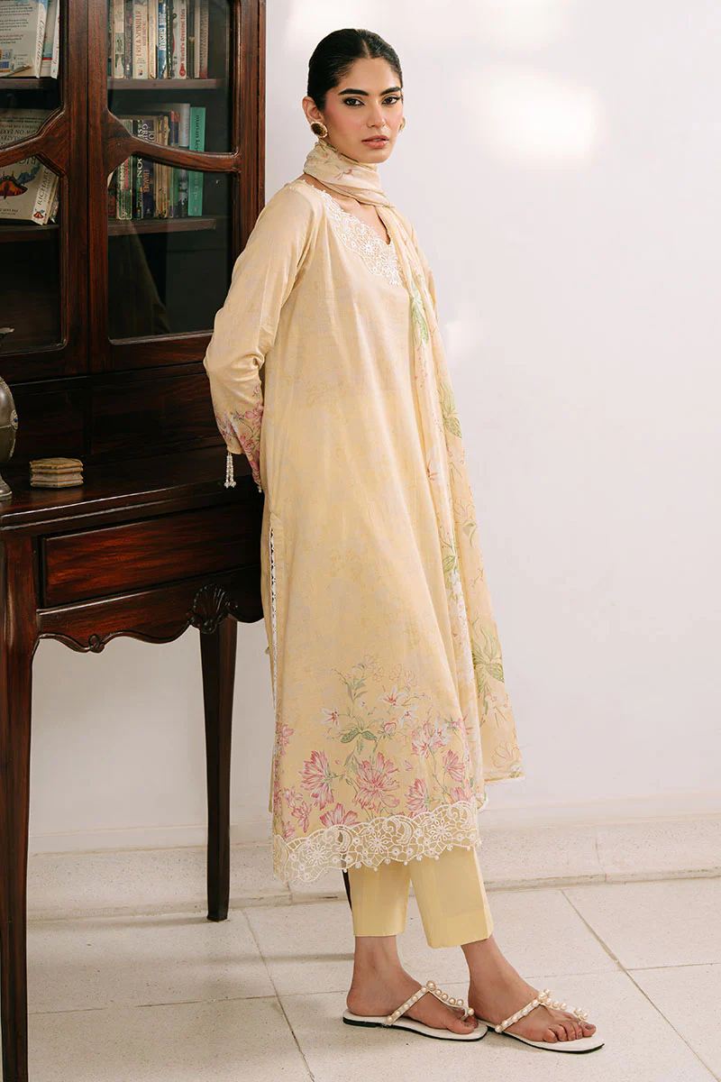 LILLY GARDEN-3PC PRINTED CAMBRIC SUIT - Image 6