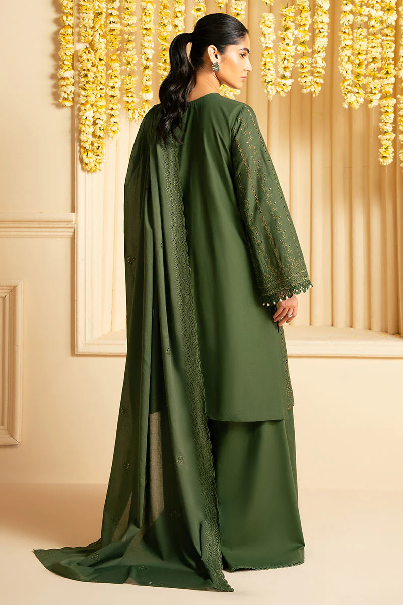 MYSTIC VEIL-3PC CHIKANKARI SUIT - Image 8