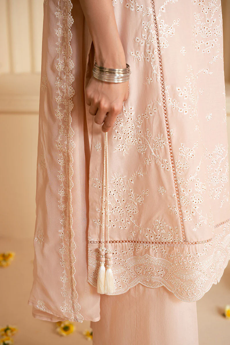 ROSY DUSK-3PC CHIKANKARI SUIT - Image 2