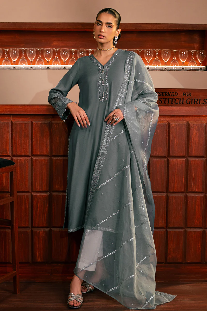 AQUA MIRAGE-2 PC (SHIRT & DUPATTA) - Image 6