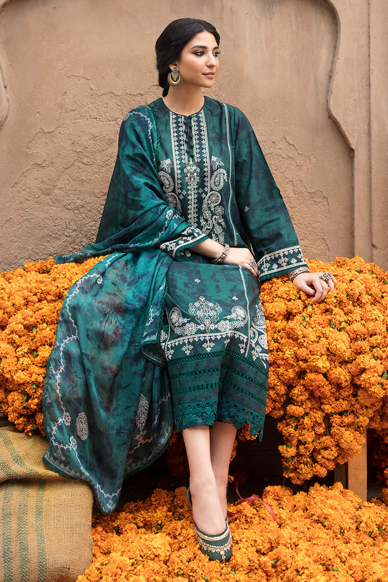 BISTRO BARN-3PC (SHIRT, DUPATTA & TROUSER) - Image 4