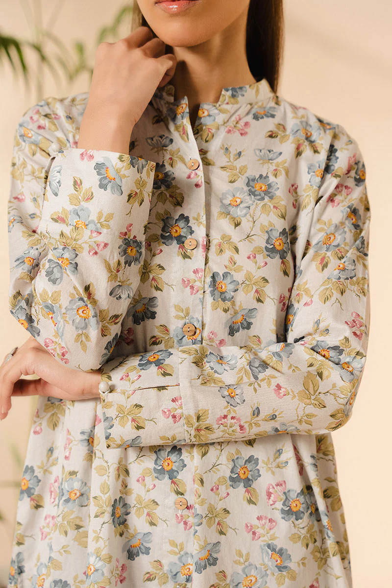 BLUE HAZE-2PC (SHIRT & TROUSER) - Image 2