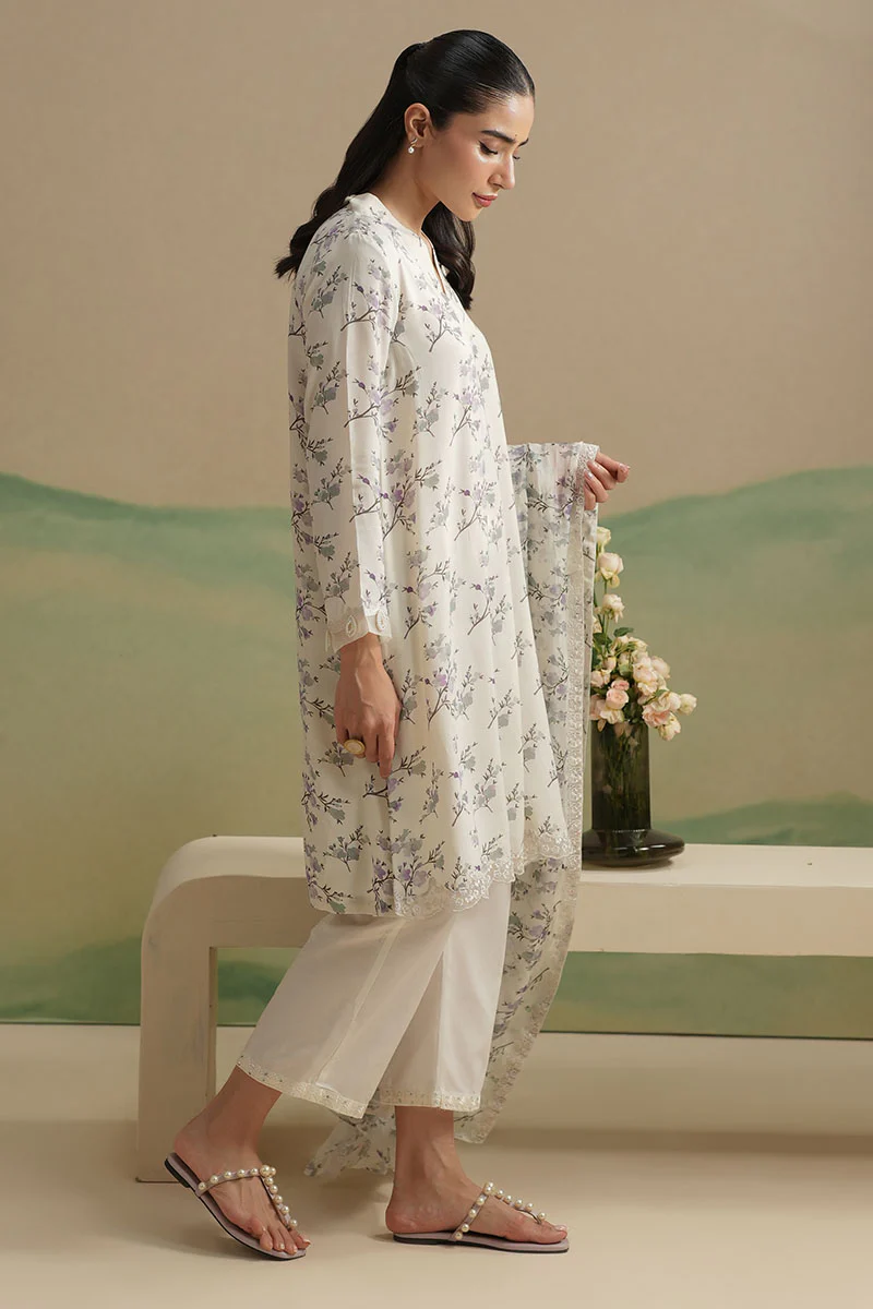 CELESTIAL TIDE-2PC (SHIRT & DUPATTA) - Image 4