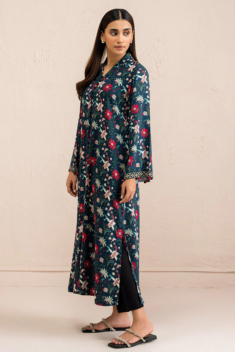 CHERRY SKY PRINTED LINEN SHIRT - Image 8