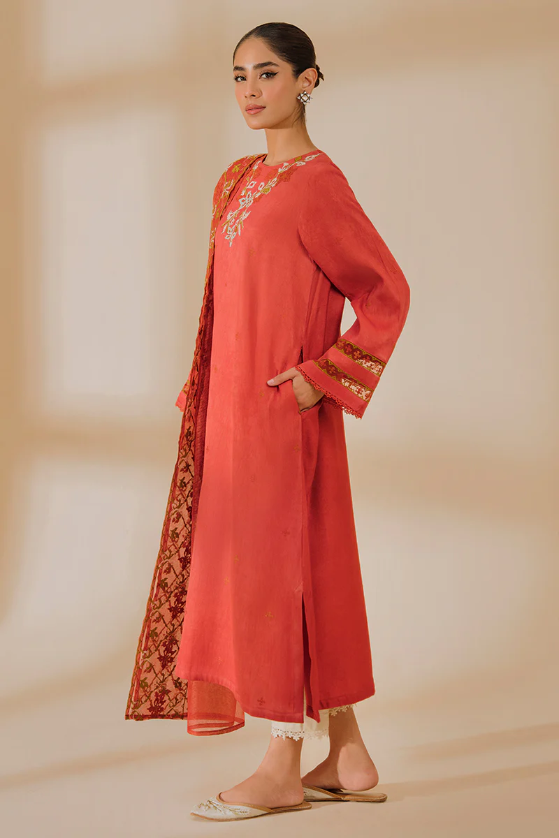 CINNABAR-2PC (SHIRT & DUPATTA) - Image 2