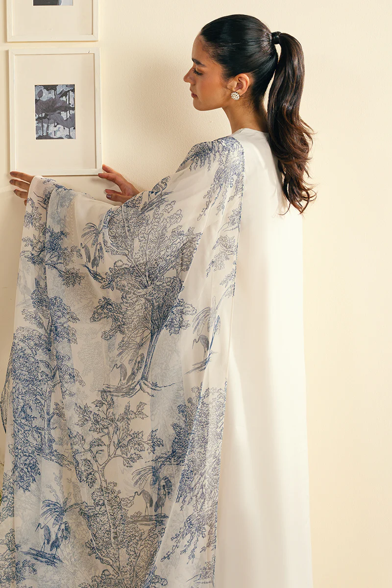 COBALT BLUE-2 PC (SHIRT & DUPATTA) - Image 10