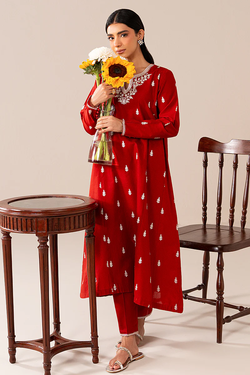 CRIMSON CHARM-2 PIECE (SHIRT & TROUSER) - Image 6