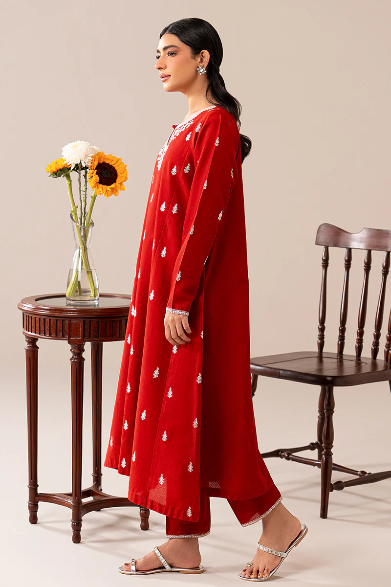CRIMSON CHARM-2 PIECE (SHIRT & TROUSER) - Image 7