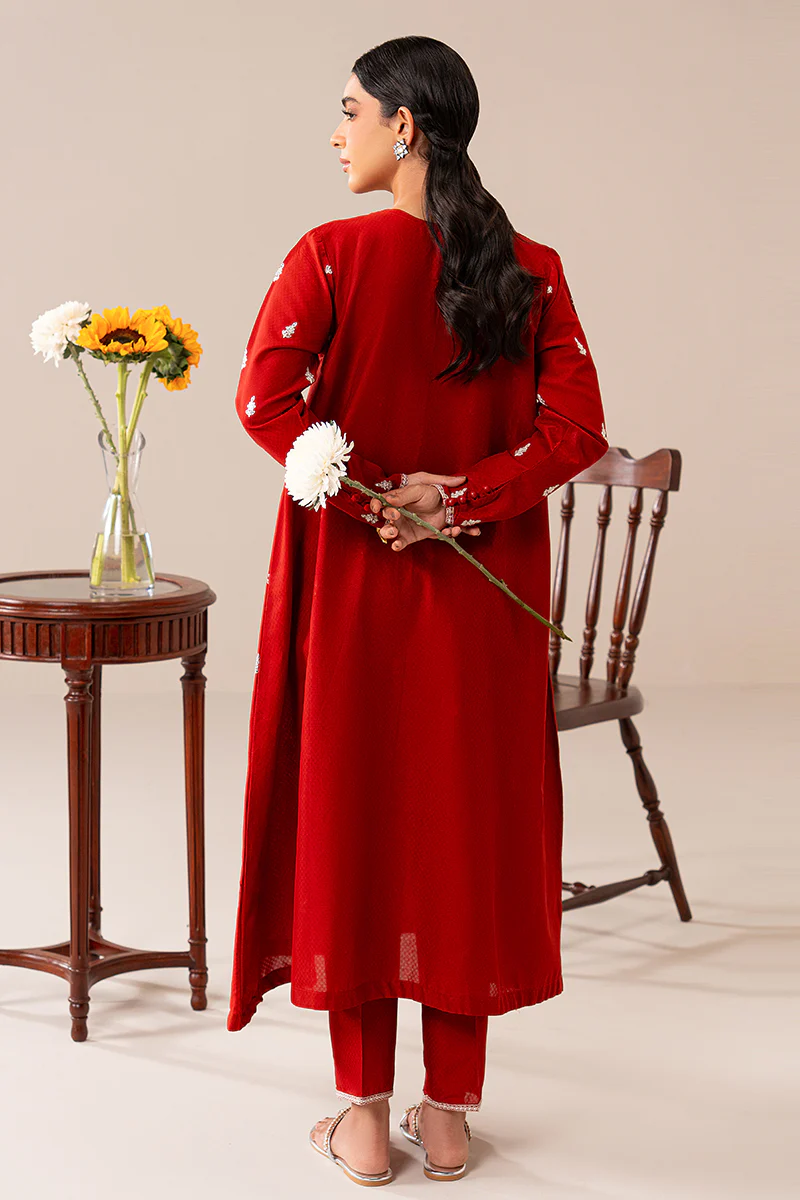 CRIMSON CHARM-2 PIECE (SHIRT & TROUSER) - Image 8