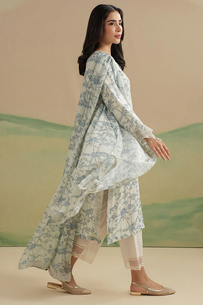 CRYSTAL CASCADE-2PC (SHIRT & DUPATTA) - Image 4