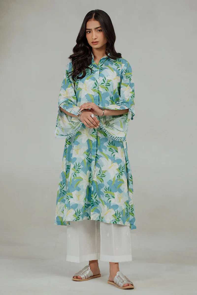 CRYSTAL DREAM LAWN PRINTED SHIRT - Image 2