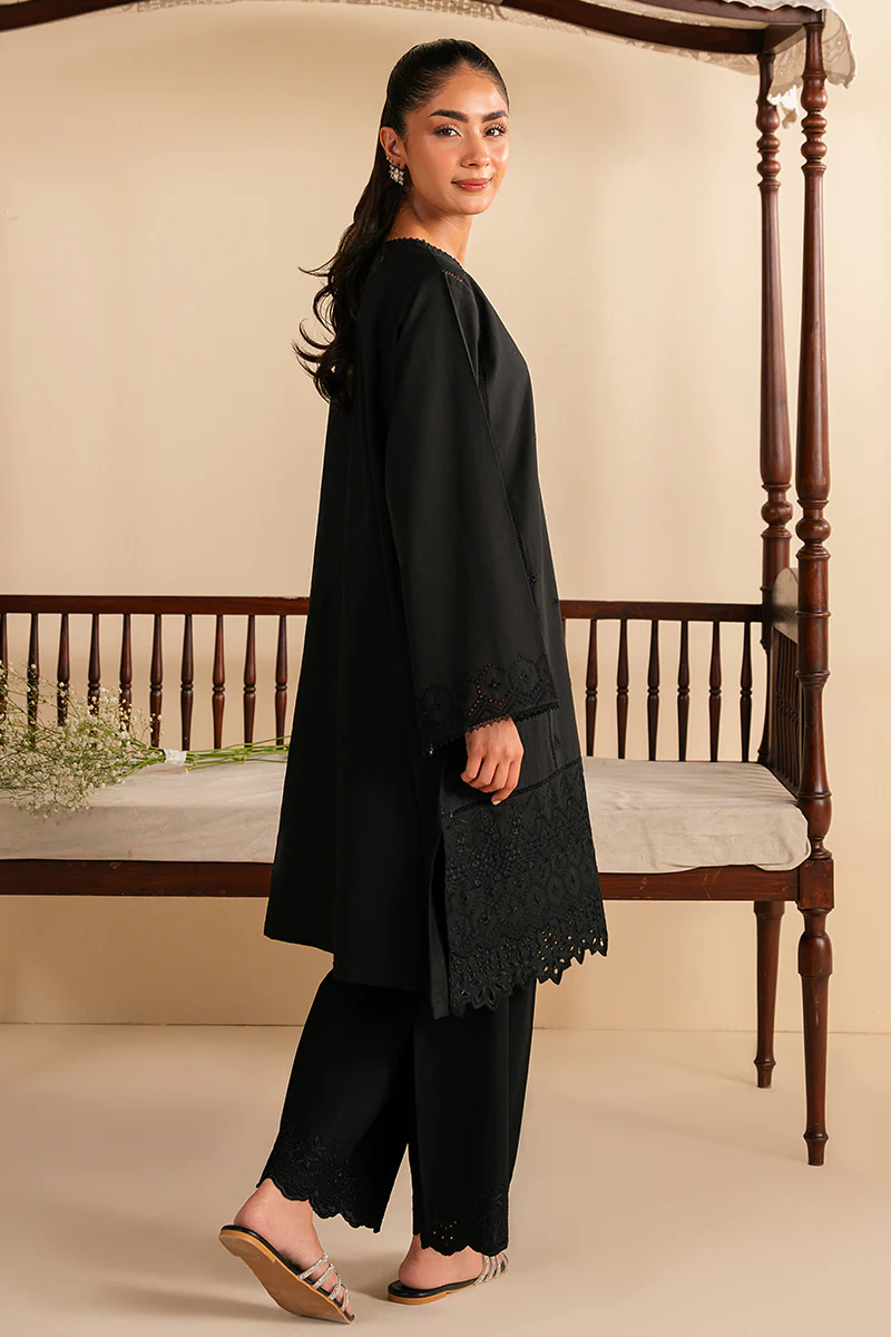 DARK ORCHID CHIKANKARI SHIRT - Image 9