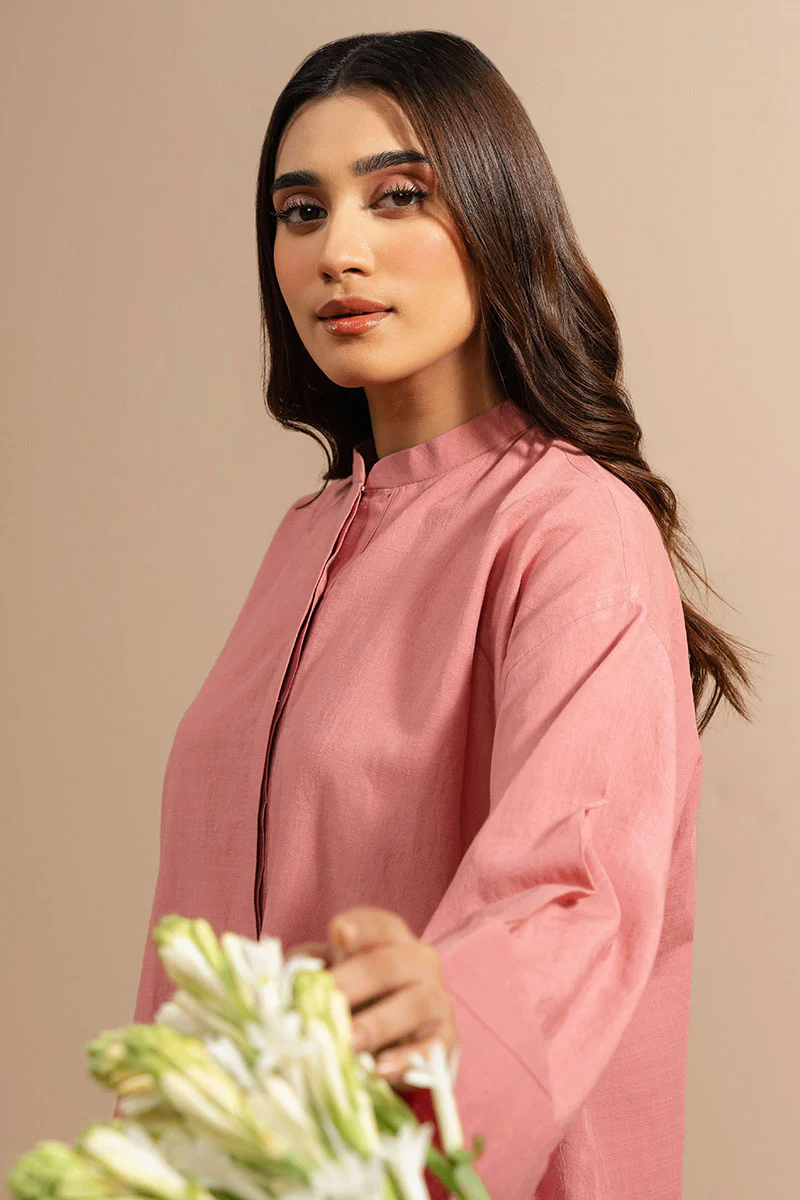 DUSTY ROSE-2 PC (SHIRT & TROUSER) - Image 3