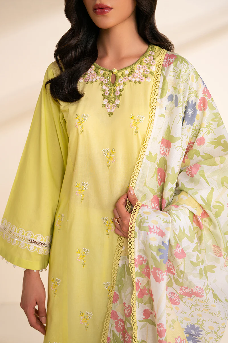 FLORESCENT GLOW-2 PC (SHIRT & DUPATTA) - Image 2