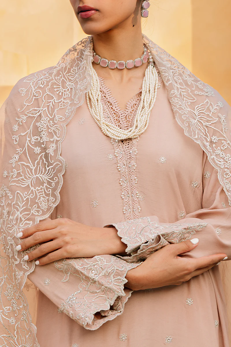 FLORET HEAVEN-2 PIECE (SHIRT & DUPATTA) - Image 2