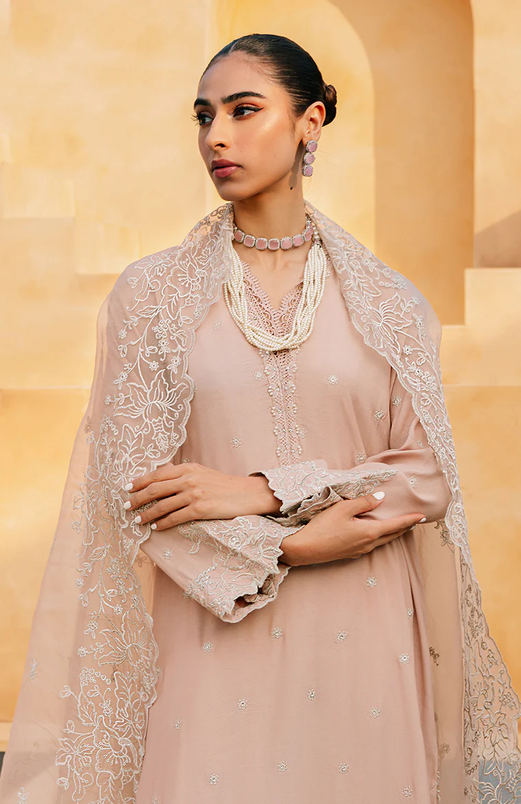 FLORET HEAVEN-2 PIECE (SHIRT & DUPATTA) - Image 7
