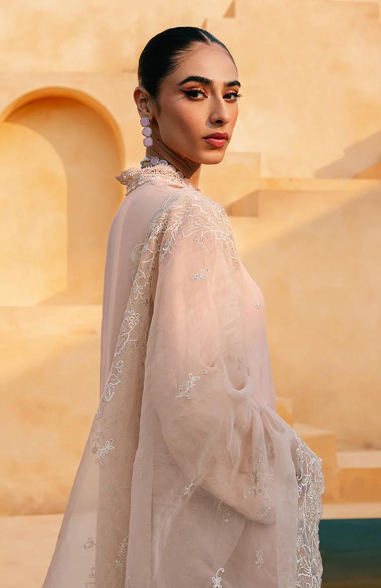 FLORET HEAVEN-2 PIECE (SHIRT & DUPATTA) - Image 9