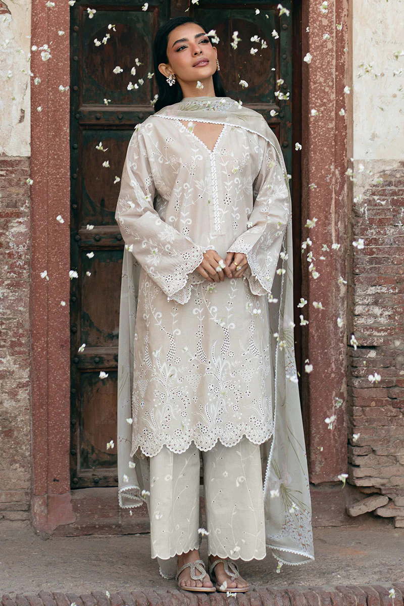 GARDEN CHARM-3PC (SHIRT, TROUSE & DUPATTA) - Image 5