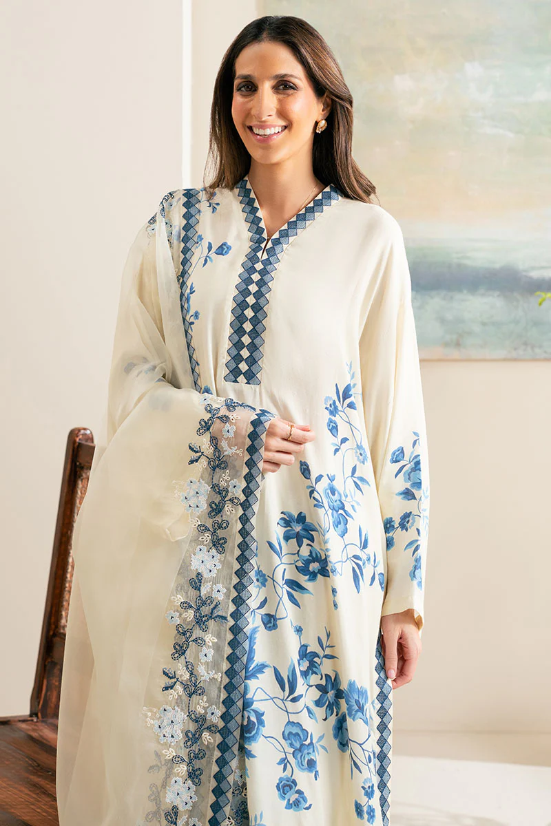 GARDENIA GRACE-2PC (SHIRT & DUPATTA) - Image 3