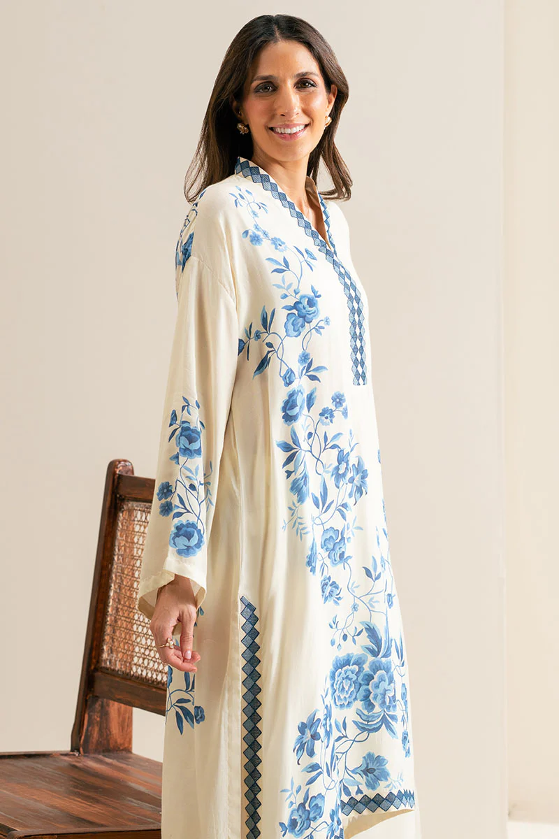 GARDENIA GRACE-2PC (SHIRT & DUPATTA) - Image 4