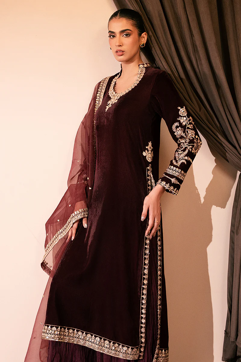 GARNET GRACE-3 PC (SHIRT,TROUSER & DUPATTA) - Image 7