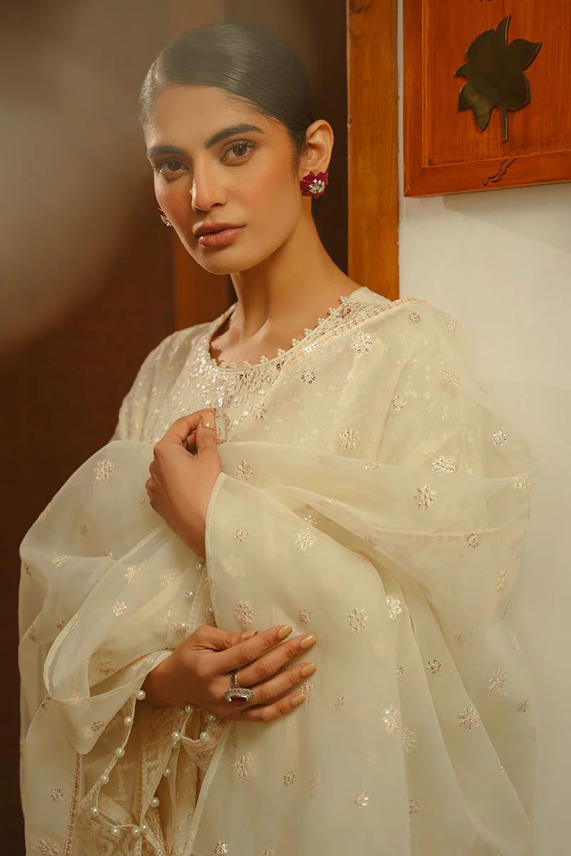 GENTEL GLAZE-3PC (SHIRT, TROUSER & DUPATTA) - Image 3