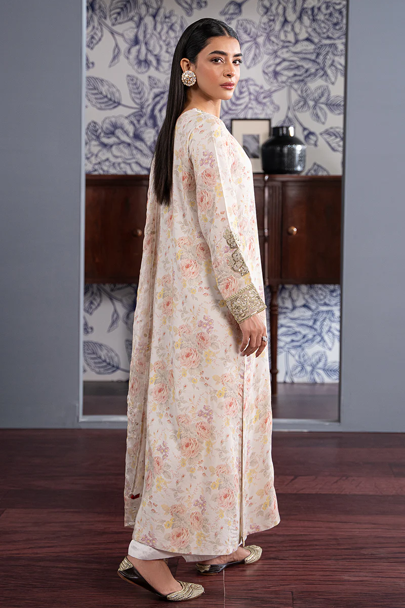 GILDED ROSE-2PC (SHIRT & DUPATTA) - Image 5