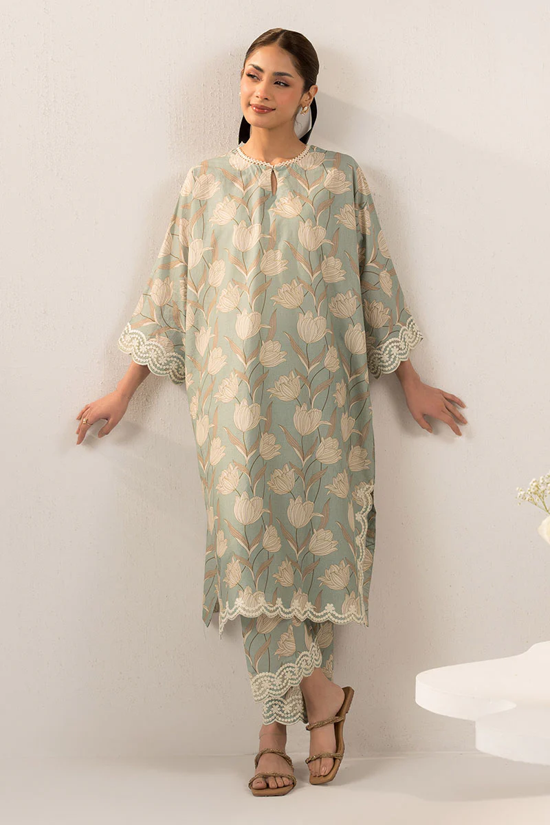 GRAY MIST -2 PC (SHIRT & TROUSER)