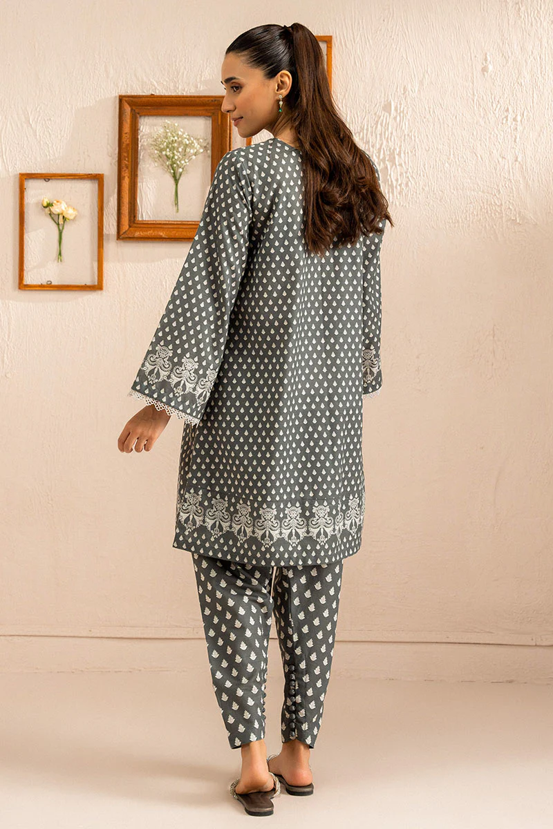 GREY ALLURE-2 PC (SHIRT & TROUSER) - Image 8
