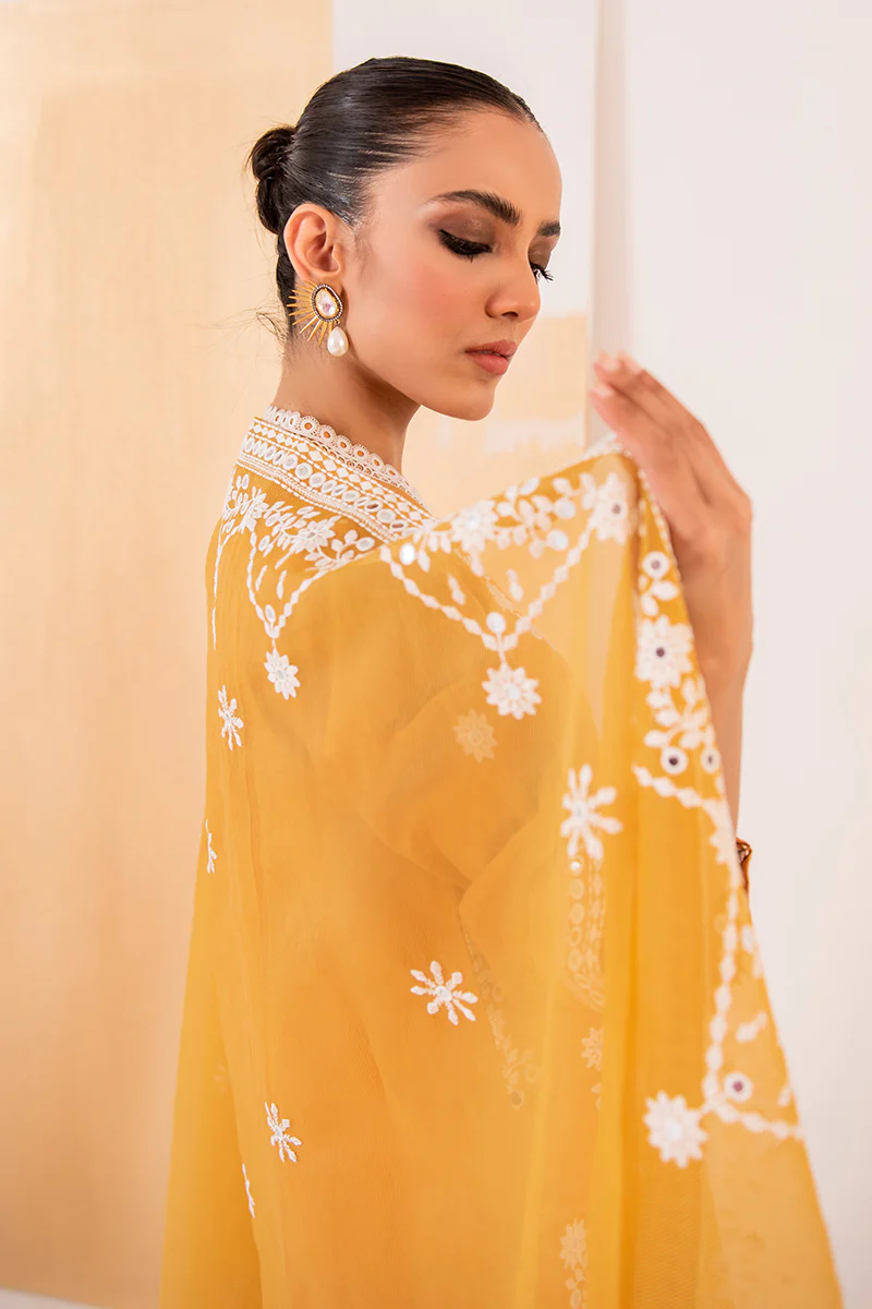 HAZEL WOOD-2PC(SHIRT & DUPATTA) - Image 6