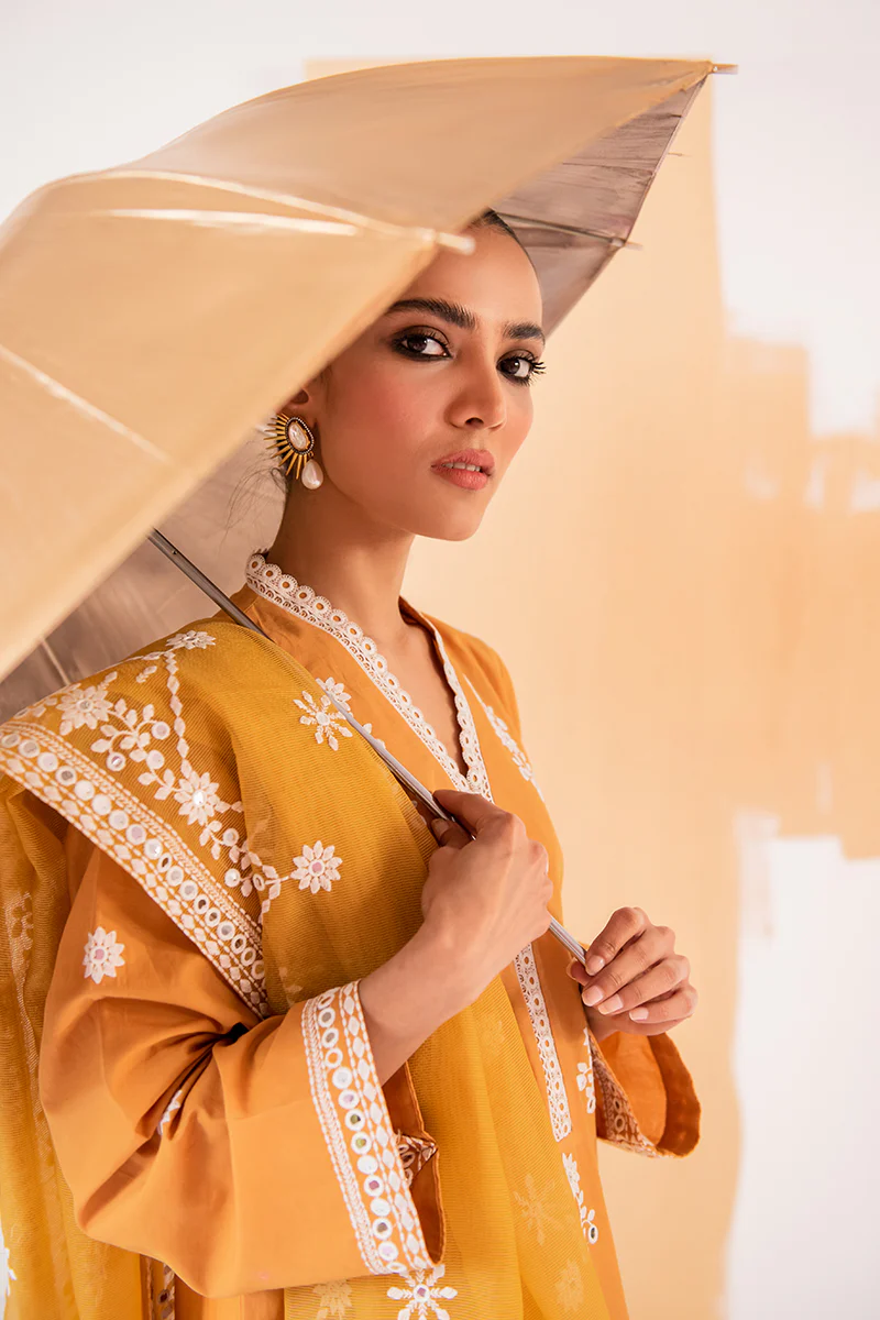 HAZEL WOOD-2PC(SHIRT & DUPATTA) - Image 7