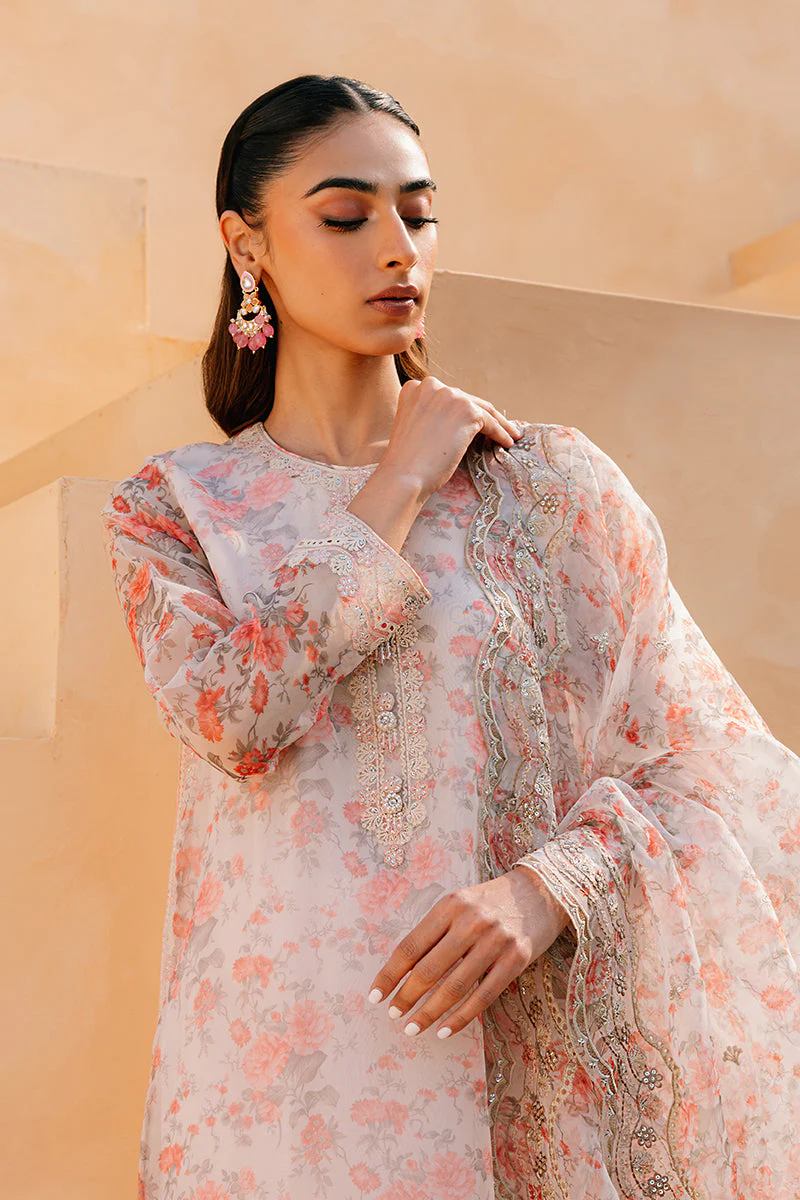 IVORY WHISPER-3 PC (SHIRT,TROUSER & DUPATTA) - Image 2