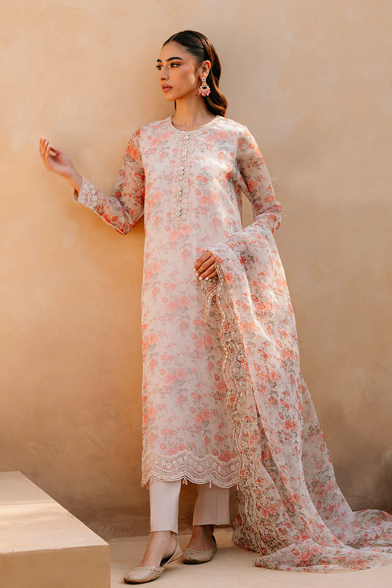 IVORY WHISPER-3 PC (SHIRT,TROUSER & DUPATTA) - Image 4